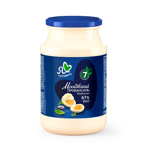 MOSKOVSKIY PROV. MAYONEZ 850 ML ŞÜŞƏ resmi