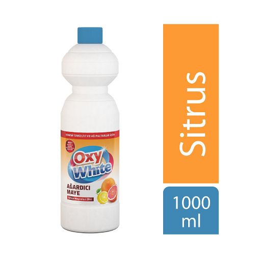 OXYWHİTE AĞARDICI MAYE 1 L SİTRUS resmi