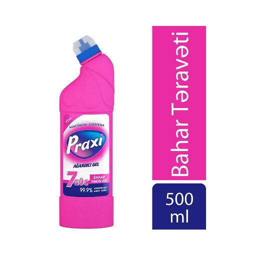 PRAXI AĞARDICI GEL 500 ML BAHAR TƏRAVƏTİ resmi