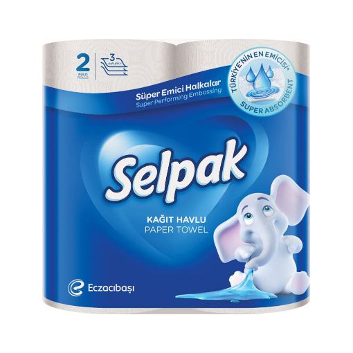 SELPAK MİNİ AĞ DƏSMAL 2-Lİ resmi