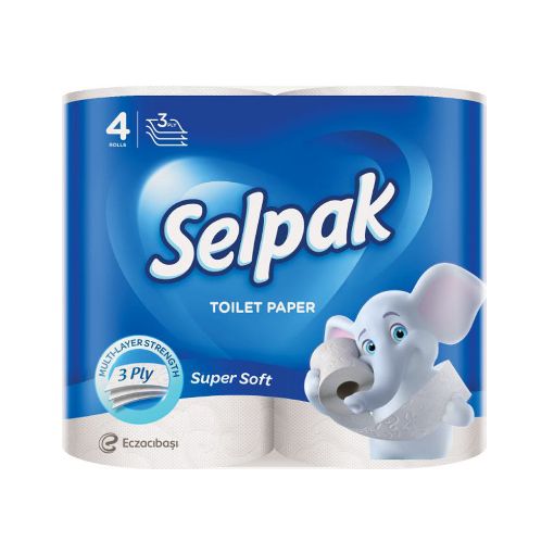 SELPAK TUALET KAĞIZI 4 LÜ ULTRA 3 QAT resmi
