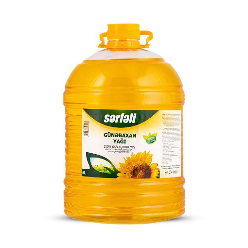 SƏRFƏLİ GÜNEBAXAN YAĞI 5 L resmi