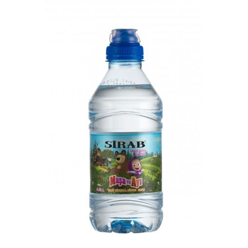 SİRAB SU USAQ UCUN 330 ML QAZSIZ resmi