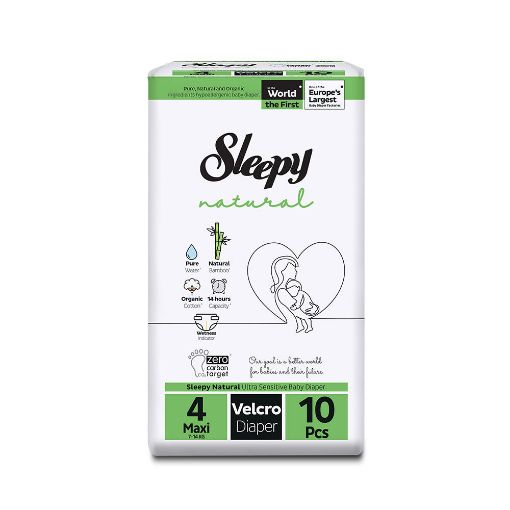 SLEEPY NAT UŞAQ BEZİ N4 10 LU 7-14 KQ MN resmi