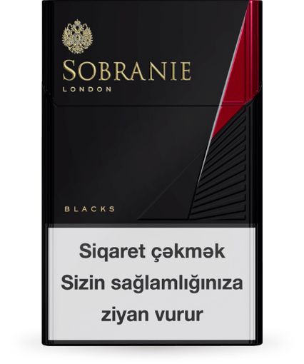 SOBRANİE SLİM BLACKS resmi