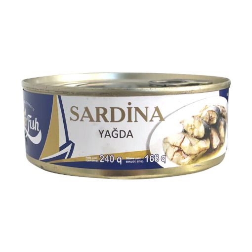 SUPER FİSH SARDİNA 240 Q YAĞDA resmi