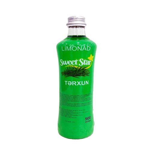 SWEET STAR LIMONAD 500 ML TƏRXUN ŞÜŞƏ resmi