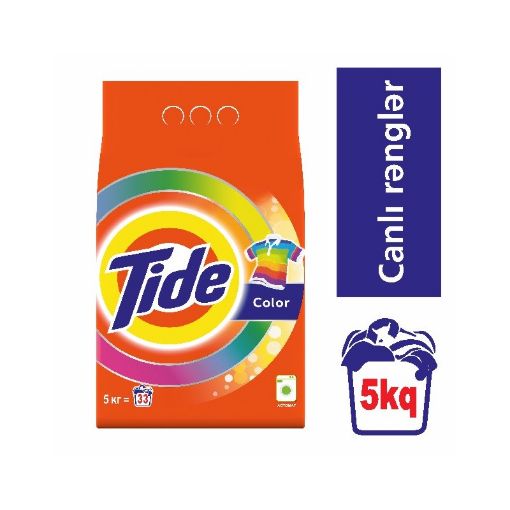 TİDE YUYUCU TOZ 5 KQ RƏNGLİ resmi