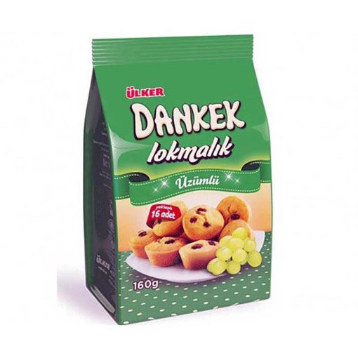 ÜLKER DANKEK LOKMALIK KEK 180 Q ÜZÜMLÜ resmi