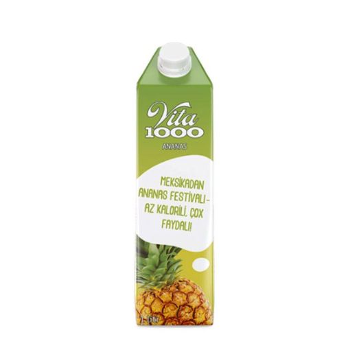 VITA1000 M.ŞİRƏSİ 1 L ANANAS TP resmi