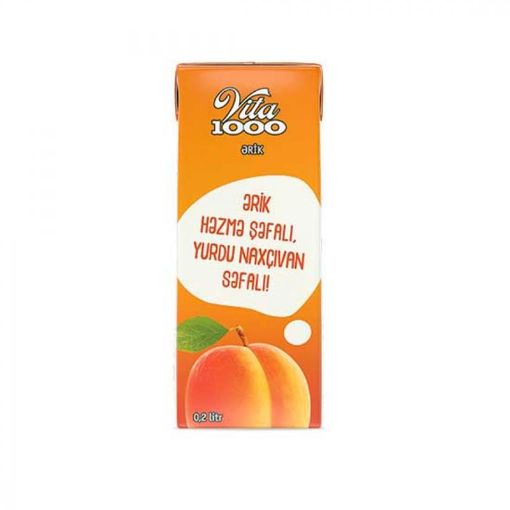 VITA1000 M.ŞİRƏSİ 200 ML ƏRİK TP resmi
