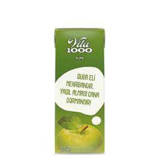 VITA1000 M.ŞİRƏSİ 200 ML YAŞIL ALMA TP resmi