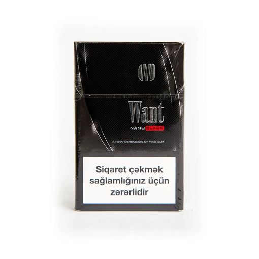 WANT NANO BLACK SİQARET resmi